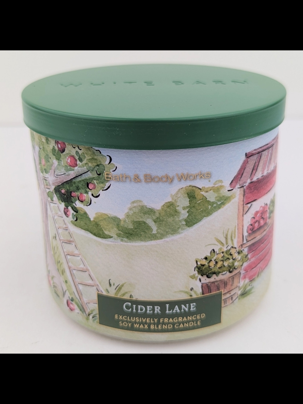 Bath & Body Works Cider Lane 14.5oz. 3-Wick Soy Blend Jar Candle